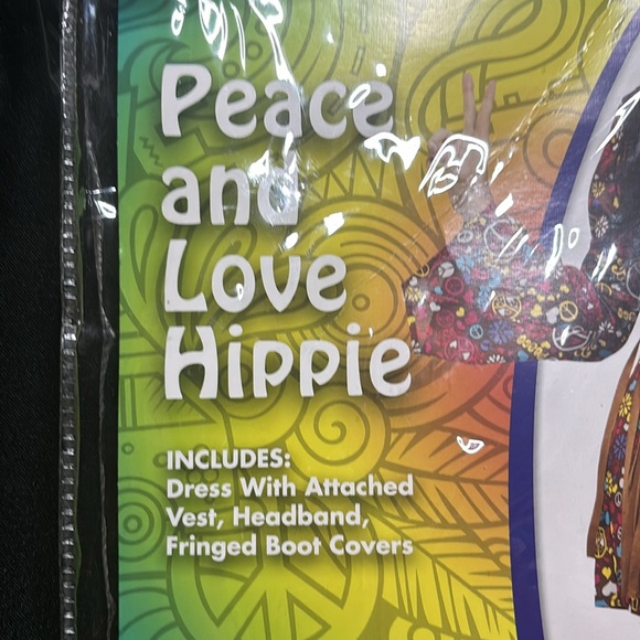 Peace and Love Hippie Costume - Picture 7 of 9